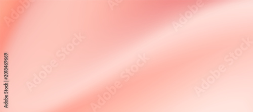 Cuadro en lienzo Peach pink vector background