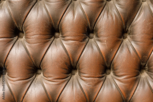 Close-up of rich brown tuft...