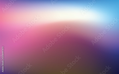 Konstfotografi Soft Gradient Blend Pink Blue Purple White abstract
