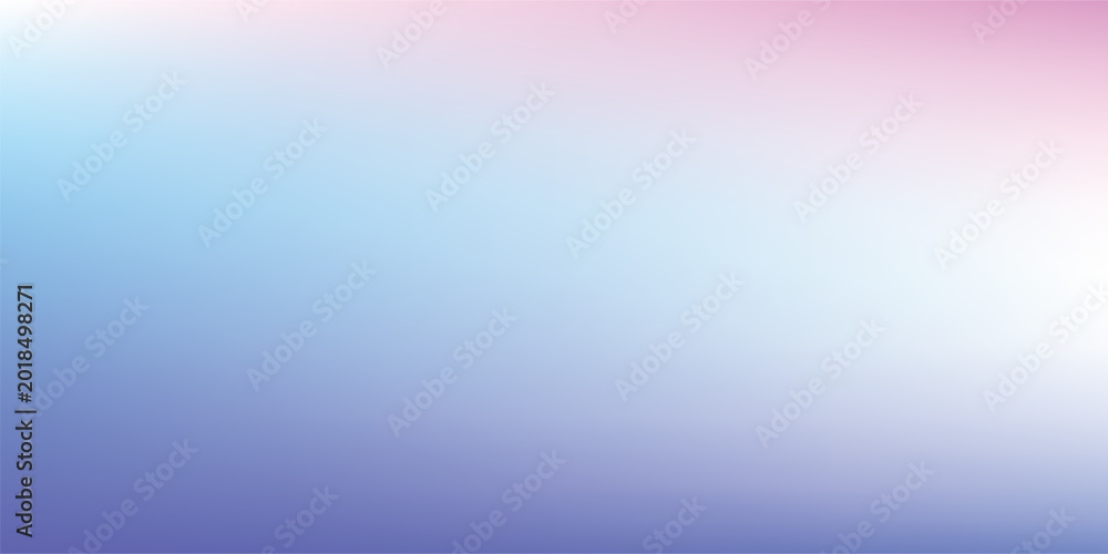Obraz premium Soft gradient of blue purple and pink