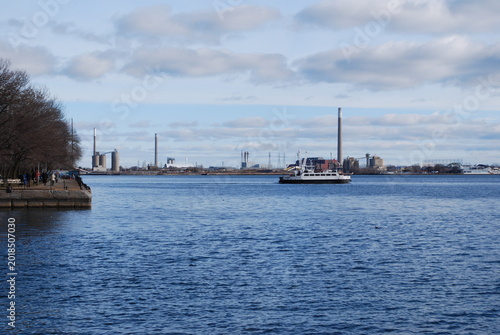 Ship on the Lake Ontario
