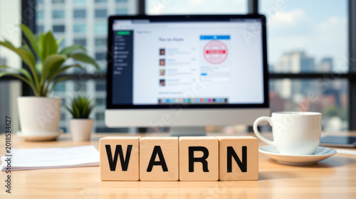 Warn message for urgent risk alert and safety notification, helping teams address threats, compliance issues and emergency incidents before service disruption or security damage escalates