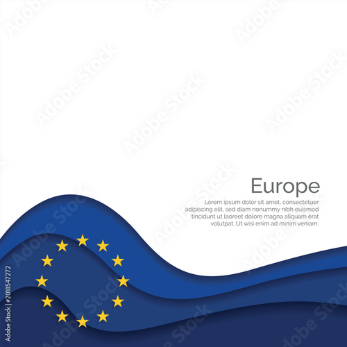 Foto Flag of Europe