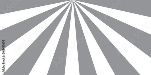 Photos Abstract graphic illustration featuring a symmetrical radial pattern of alternating light and dark beams, radiating from a central point