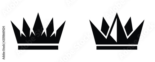 Foto King Crown Design for Royal and Premium Theme