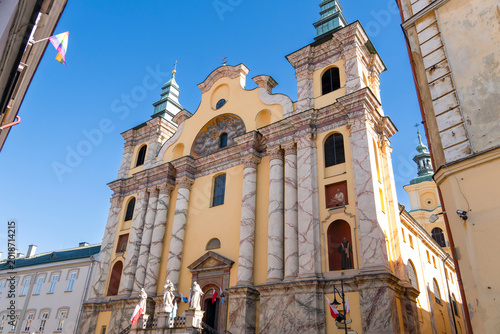 Cuadro en lienzo Franciscan Church in Przemyśl (Kosciol Franciszkanow w Przemyslu), Church of St
