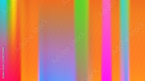 Canvas Print Colorful abstract light streaks on vibrant gradient background