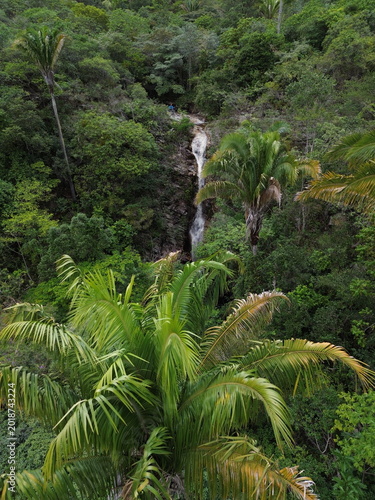 CACHOEIRA DAS ANDORINHAS EM PINDOBAÇU, BAHIA, BRASIL