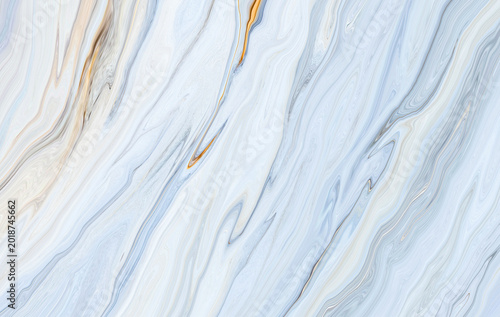 Marble rock texture blue ink pattern liquid swirl paint white dark that is Illustration background for do ceramic counter tile silver gray that is abstract waves skin wall luxurious art ideas concept.