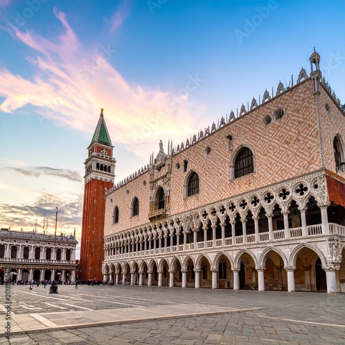 Ornate palace and bell tower
