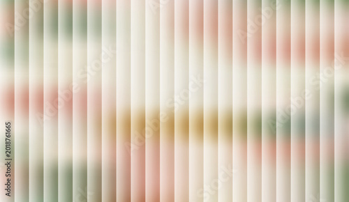 Tableau sur toile Gentle vertical blurred stripes displaying a tranquil blend of soft beige, pink,