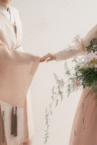 Fotografia 웨딩, 한복, 신랑신부
