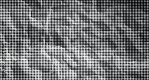 Obraz na płótnie Crinkled paper texture fills the entire frame with no transparent background vis