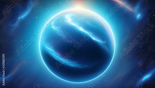 blue planet sky