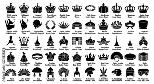 Regal Heritage 50 Historic Crowns and Royal Headdress Icons of the World