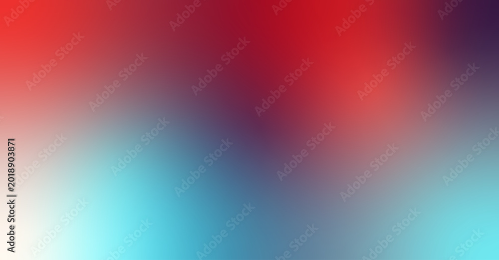 Obraz premium Abstract gradient background with red and blue colors