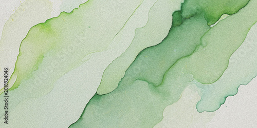 Fotografía Map outline with green and beige coloration showing geographic regions