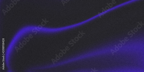 Glowing blue curved line on black textured background with subtle gradient