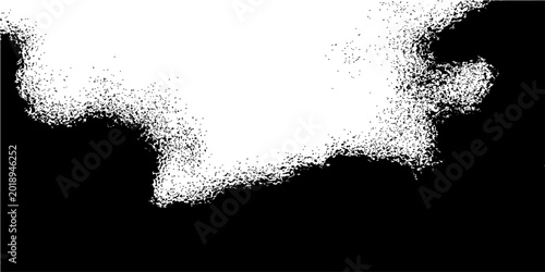 Tableau sur toile Vector Abstract wispy cloud formation, evoking sense of ethereal and the unknown