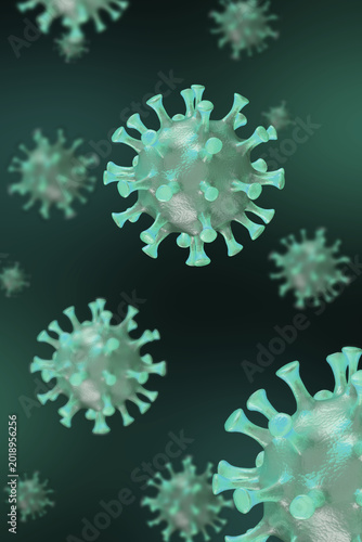 Hantavirus 2026. Andes virus close up