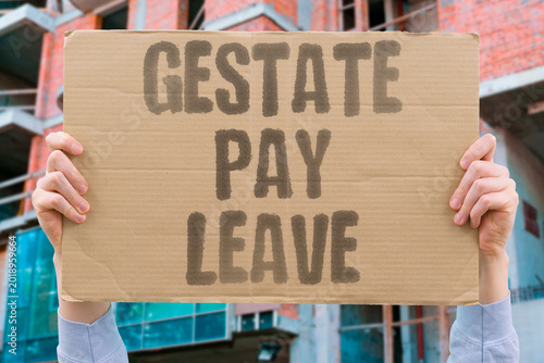Photos "Gestate Pay Leave" Gestational surrogates are paid minimally and expected to leave after delivery