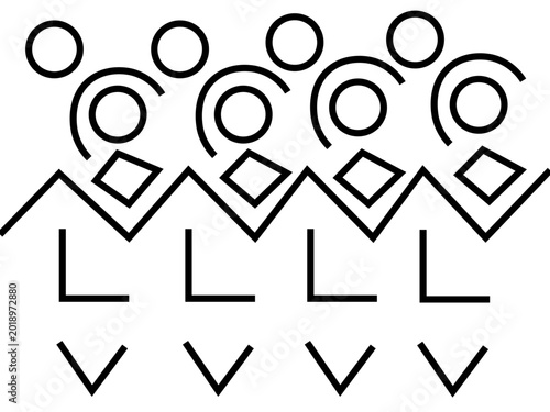 Line and Geometric Shape Designs