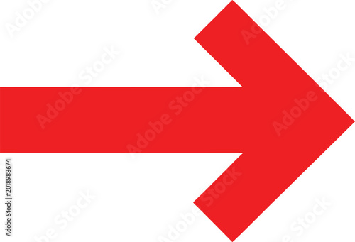 Vibrant red graphic arrow pointing right, symbolizing direction, progress, and navigation Free Download Vibrant red graphic arrow pointing right, symbolizing direction, progress, and navigation - GFXLoad