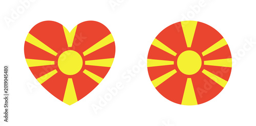 Photos Flag of North Macedonia