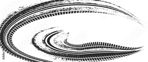 Foto Tire track