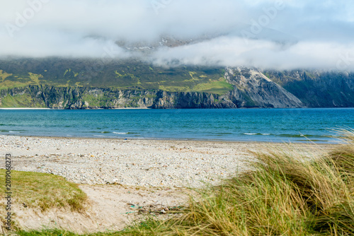 Fotografie Keel Beach on Achill Island, County Mayo, Ireland