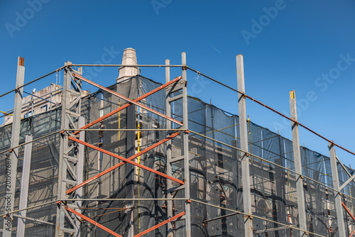 Photos historical building restoration