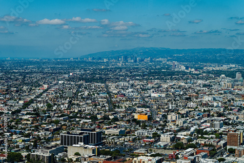 View of LA from InterContinental Los Angeles Downtown