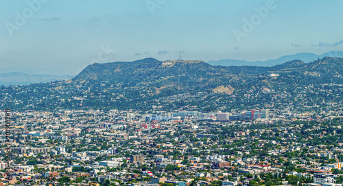 View of LA from InterContinental Los Angeles Downtown