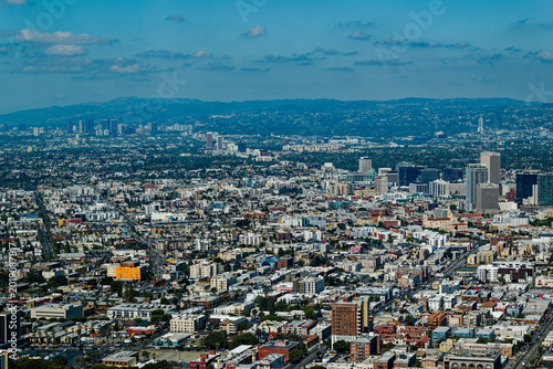 View of LA from InterContinental Los Angeles Downtown