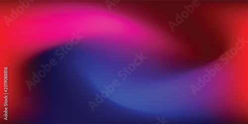 Fotografía Abstract gradient pinky blue waves is smiling