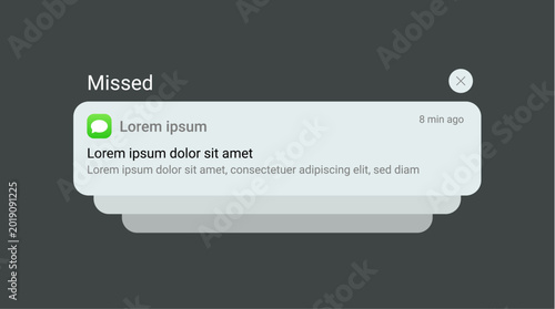 Фотография Text screen interface ui chat