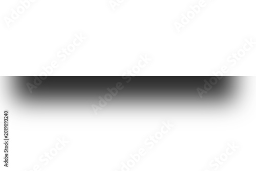 dark shadow effect on a Transparent background gradient drop shadow effect for graphic design