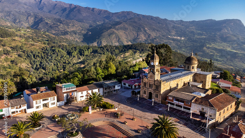 Bild auf Leinwand Sativasur, Boyaca - Colombia