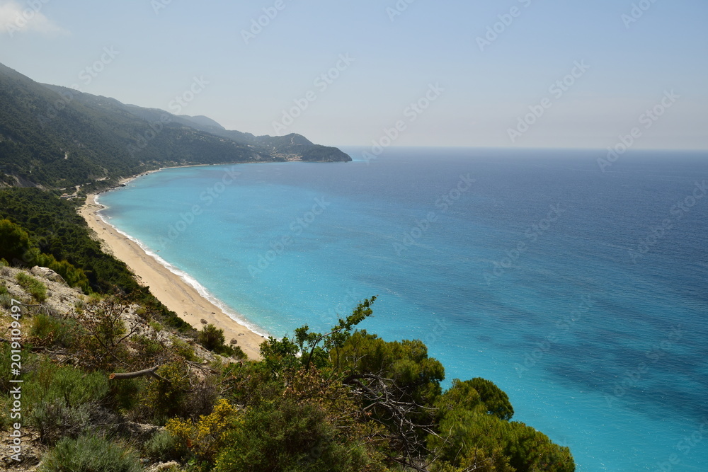 Fototapeta premium Around Lefkada island summer 2025