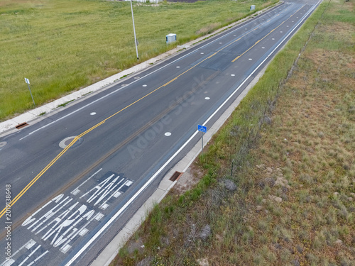 Electric vehicle charging road test site in Salt Lake City, Utah