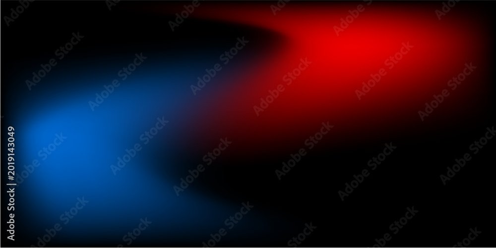 Naklejka premium Abstract Blue and Red Fluid Gradient Background