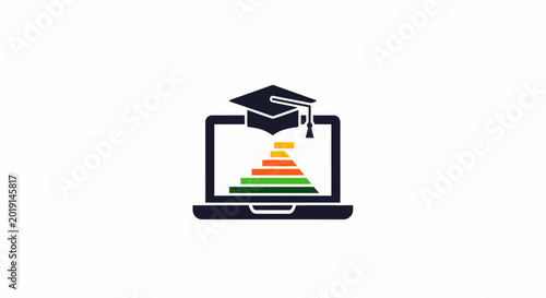 Education Technology Learning Online Graduation.