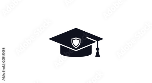 Photos Graduation Cap Icon Academic Symbol.