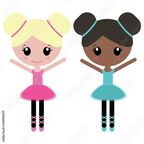 Set of ballerina dolls