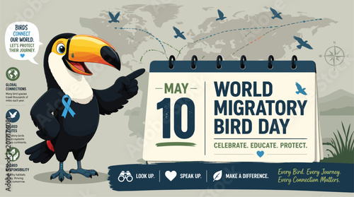 Photos World Migratory Bird Day 2024: Celebrate, Educate, Protect Nature