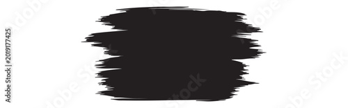 Tableau sur toile Elegant Rough Edge Calligraphy Brushes