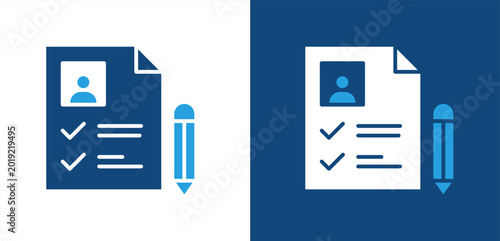 Photos payment icon, with light and dark background.