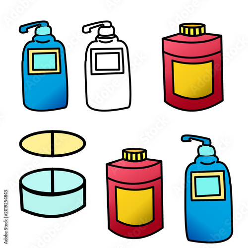 Pharmacy Medicine Container Illustration Pack