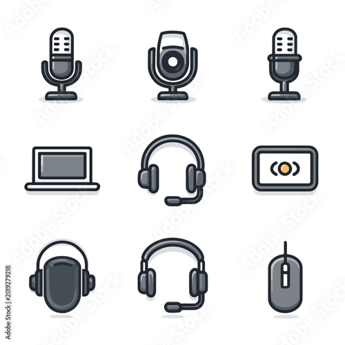 Computer peripheral devices for communication.
