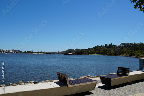 Foto Perth City view from Elizabeth Quay of Perth - Western Australia